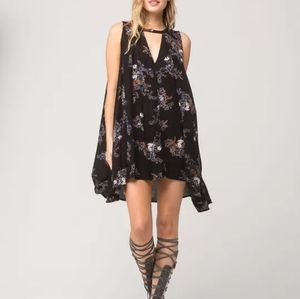 Free People Floral Tree Swing Tunic Dress
